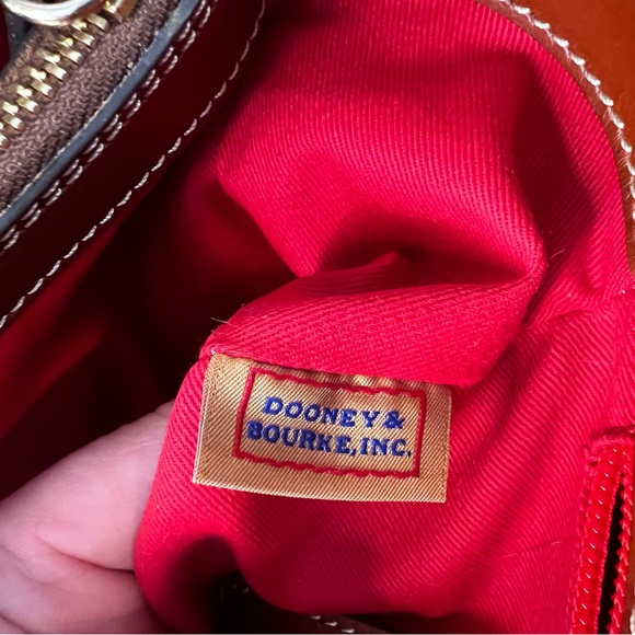 Dooney & Bourke Alto Small Camilla in Color Saddle - Picture 10 of 15